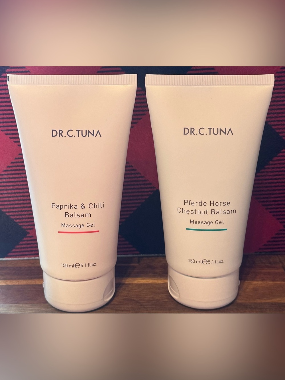 Paprika & Chili Balsam & Pferde Horse Chestnut Balsam Massage Gel Set